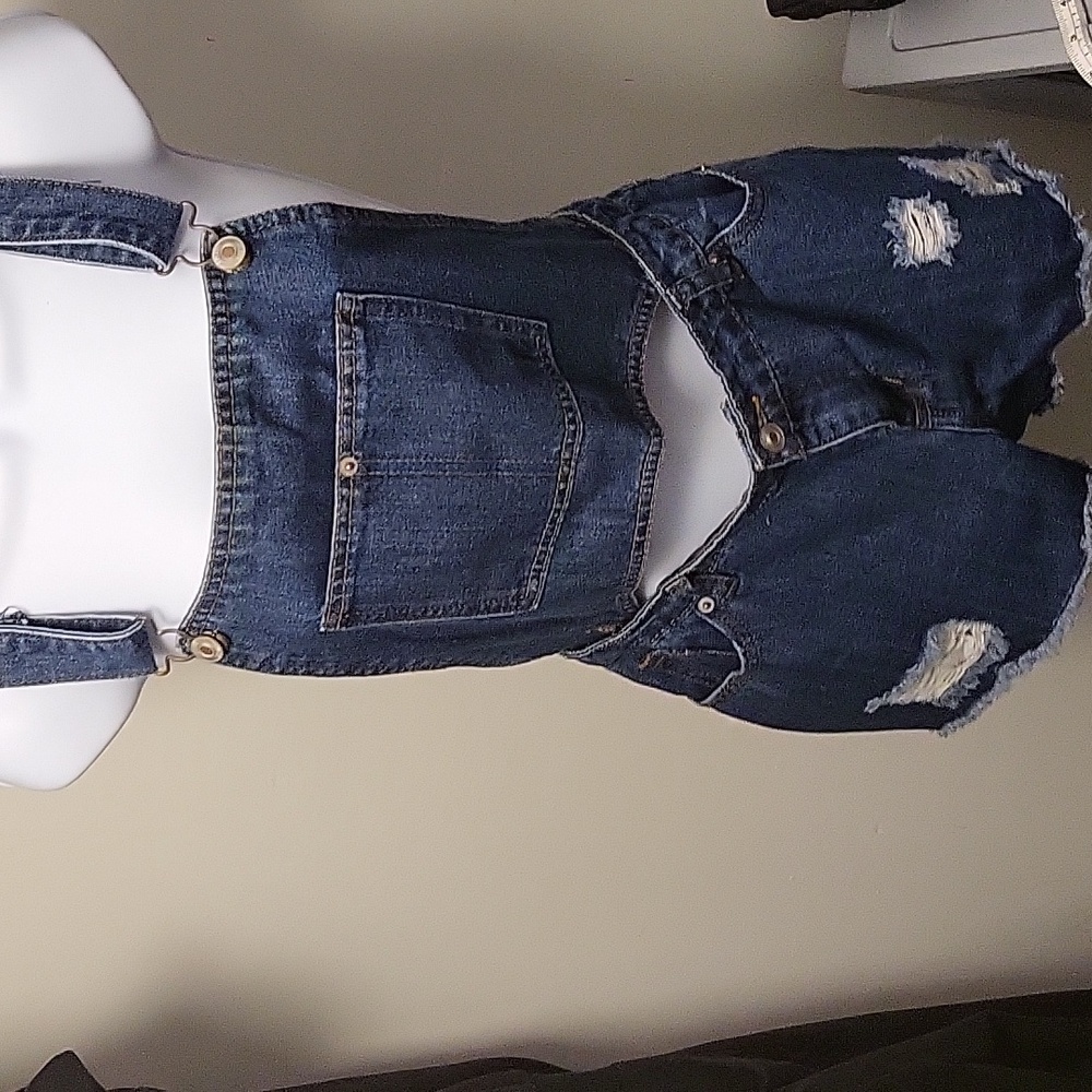 Rue21 Detachable Overall Shorts
